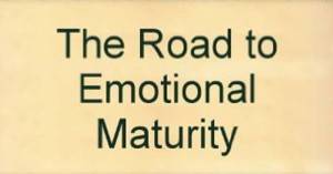 2 road to eomotional maturity