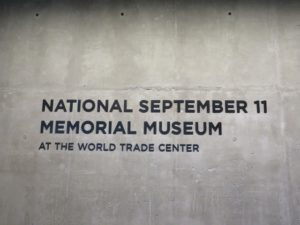 The National September 11 Memorial Museum.